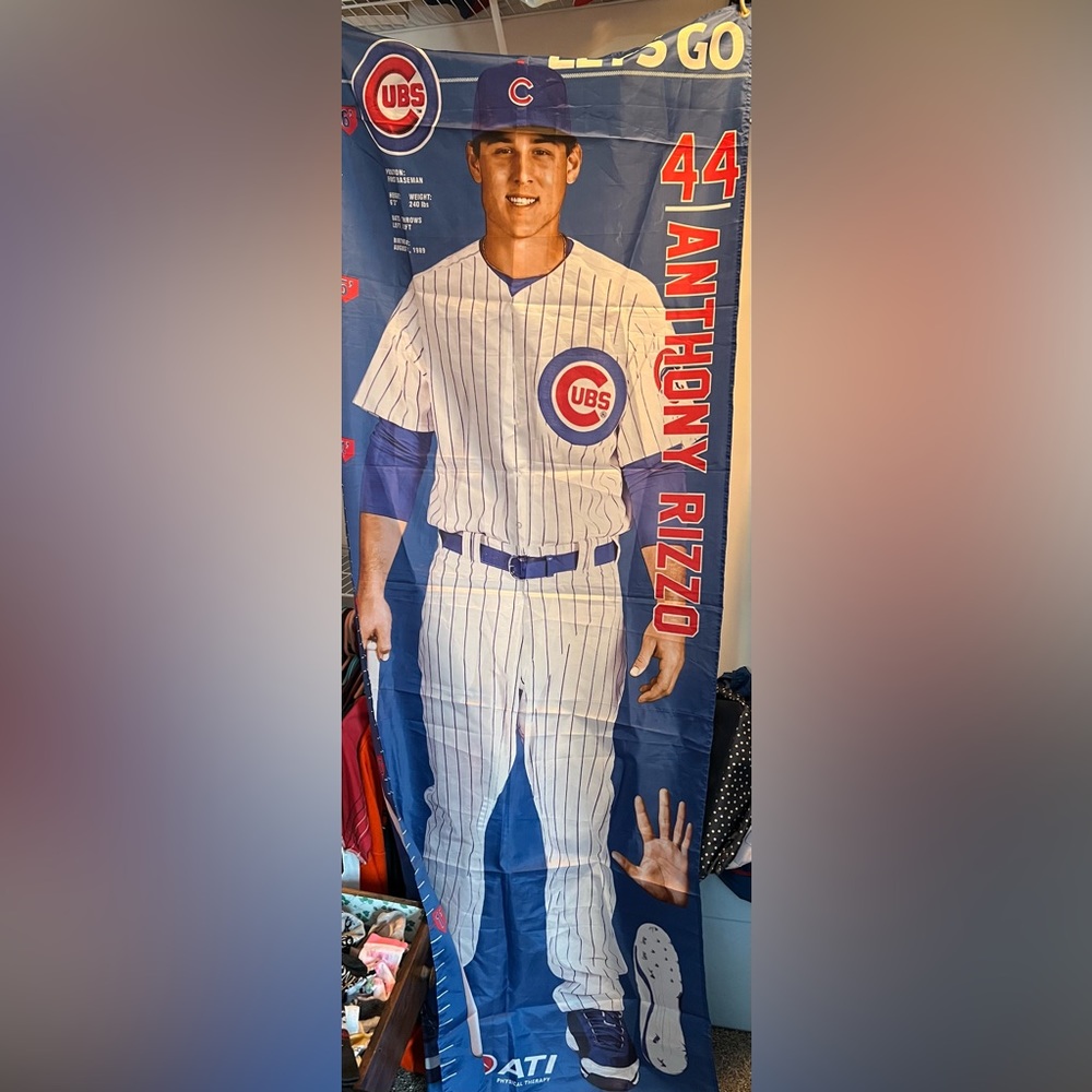 Full size anthony rizzo wall flag! New never used